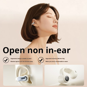 Đúng Không Dây Stereo TWS Earbuds LED JL Chipset-Thể Thao Clip-On Thiết Kế Cho 5.4 ENC Tiếng Ồn Hủy Bỏ Cho Điện Thoại Di Động - Product Image 3