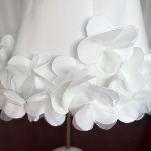 Vestido de línea A de diseñador para niñas sin mangas bordado de flores fiesta de verano tutú cumpleaños princesa vestido pedidos a granel disponibles - Product Image 5