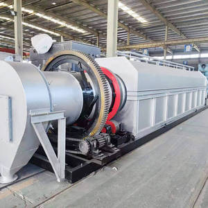 Horno rotatorio eléctrico del fabricante con carbón activado, horno industrial de calentamiento externo para tratamiento térmico - Product Image 6