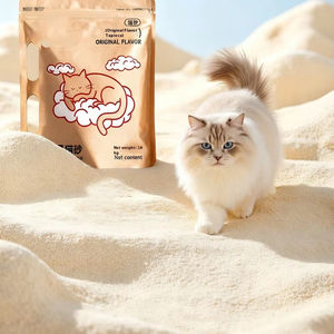 Gratis Probe <span class=keywords><strong>Tofu</strong></span>-Pflanzen-Kassava-Katzenstreu 100% Natürlich Staubfrei Katzenstreu Antibakteriell Geruchsneutralisierend Kassava-Katzenstreu - Product Image 2