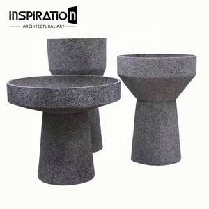 Vasi <span class=keywords><strong>da</strong></span> Esterno dal Design Classico per Piantare e Decorare, Ornamenti per Giardino e Patio, Fioriera <span class=keywords><strong>in</strong></span> Fibrocemento - Product Image 3