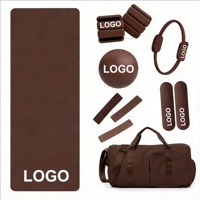 Kit d'accessoires de yoga et de Pilates Celux, haltères en silicone, barre de musculation, ensemble de barres, entraînement de force pour la maison, salle de sport, studio de Pilates