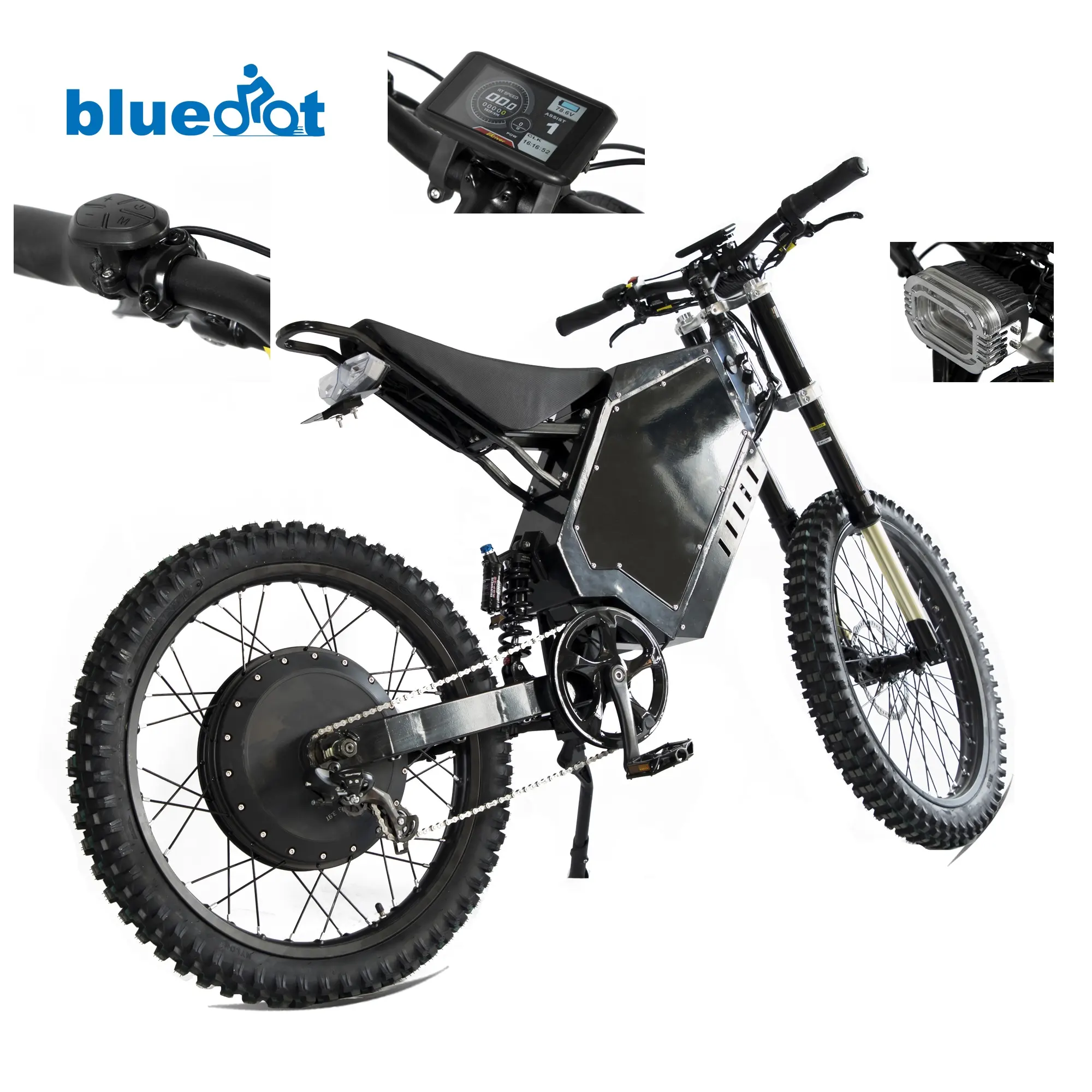 Prezzo di fabbrica cinese enduro ebike bicicletta bici elettrica 8000w 6000w 5000w 72v per il commercio all'ingrosso