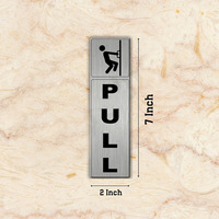 Panneau de signalisation PULL/PUSH pour e-commerce transfrontalier, idéal pour l'agriculture, les ménages et le commerce