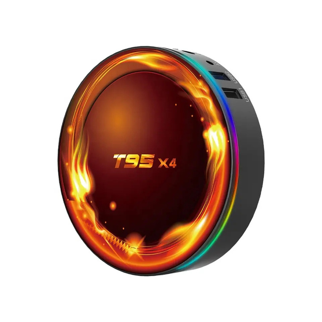 New Arrival Set-top Box T95X4 Android 11 S905X4 BT4.0 2.4G 5Ghz 8k Android Tv Box For Media Playback