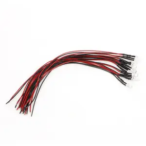 110V 220V Resistor Diodes Wired Emitting Flat Top Led 3ミリメートルDC Pre 20CM PinkためCar DIY 9 12v