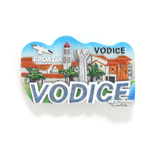 Imán <span class=keywords><strong>de</strong></span> nevera personalizado <span class=keywords><strong>de</strong></span> Croacia, recuerdo promocional <span class=keywords><strong>de</strong></span> países Vodice, imanes <span class=keywords><strong>de</strong></span> resina divididos para nevera - Product Image 4