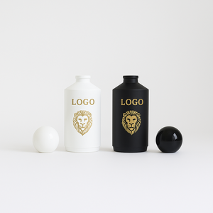 लक्जरी राउंड ग्लास इत्र की बोतल 30 मिली 50 मिली 100 मिलीलीटर खाली रिफिएबल स्टॉक में पंप स्प्रेयर काले सफेद रंग के साथ बॉक्स में शामिल हैं। - Product Image 3