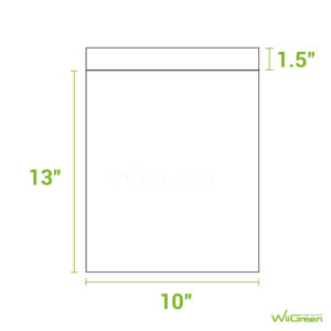 Bolsa de mensajería de polietileno azul a un precio competitivo, resistente al agua de espesor personalizado para embalaje de comercio electrónico para comestibles de supermercado - Product Image 2