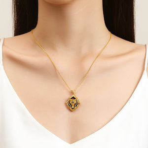 पुरुष महिला गुणवत्ता वाले आभूषण उपहार प्राकृतिक एगेट लक्जरी चीनी शैली ड्रैगन लॉन्ग 5d 18k - Product Image 5