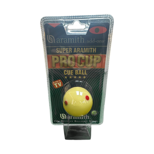Bola <span class=keywords><strong>de</strong></span> Billar Profesional <span class=keywords><strong>Aramith</strong></span> TV Grade <span class=keywords><strong>de</strong></span> 57.2mm con Punto Rojo Preciso, Bola <span class=keywords><strong>de</strong></span> Entrenamiento <span class=keywords><strong>Aramith</strong></span> para Jugadores <span class=keywords><strong>de</strong></span> Billar - Product Image 1
