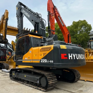 รถขุดฮุนได 220LC-9S มือสองจากเกาหลี สภาพ 90% น้ำหนัก 22 ตัน พร้อมมอเตอร์ เกียร์ ปั๊ม แบริ่ง ขาย - Product Image 1