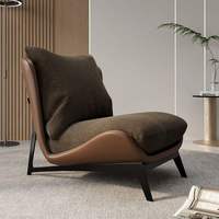 Fauteuil inclinable individuel de luxe moderne nordique, fauteuil relaxant pour adultes, fauteuil à bascule pour salon, chambre à coucher, style nordique, canapé chaise longue