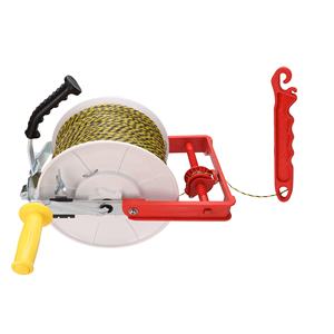 Carrete de Cuerda <span class=keywords><strong>Electrificada</strong></span> Resistente a los Rayos UV con Bloqueo para Granja - Carrete de <span class=keywords><strong>Cerca</strong></span> Eléctrica con Engranaje 3:1 - Product Image 5