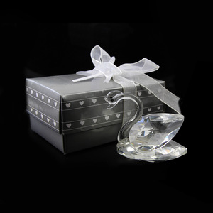 Lussuoso Ornamento Cigno in Cristallo di Vetro, Set Regalo Creativo per Matrimoni e Feste a <span class=keywords><strong>Tema</strong></span> Animale - Product Image 4