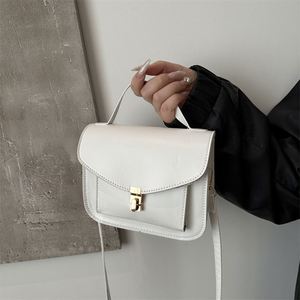 Sacs à main de luxe rétro pour femmes, couleur unie, sac bandoulière polyvalent, sac à main tendance pour femmes - Product Image 2