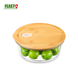 Microondas eco amigable natural <span class=keywords><strong>de</strong></span> <span class=keywords><strong>3</strong></span> bol <span class=keywords><strong>de</strong></span> cristal <span class=keywords><strong>de</strong></span> ensalada   contenedor <span class=keywords><strong>de</strong></span> alimentos <span class=keywords><strong>de</strong></span> la caja <span class=keywords><strong>de</strong></span> almuerzo - Product Image 3
