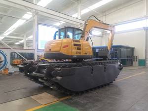 Escavadora Flutuante XE75SL <span class=keywords><strong>Mini</strong></span> Escavadora Anfíbia de 10 Toneladas para Projetos de Construção em Rios - Product Image 1