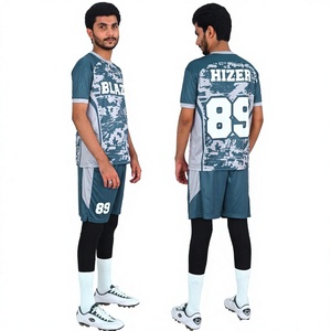 ชุดเสื้อฟุตบอลสำหรับผู้ชายชุดทีมฟุตบอลชุดกีฬาแบบสั่งทำชุดเสื้อฟุตบอลแบบระเหิด - Product Image 1