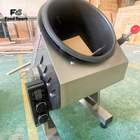 Machines à wok électriques de table professionnelles pour cantines, restaurants, plats à emporter, robot intelligent pour la cuisson de nouilles et de riz