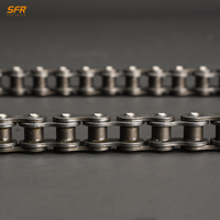 Chaîne de moto SFR Factory Direct 420PRO/420SO/420H avec joint torique pour Honda CRF125F Yamaha TT-R125 Kawasaki KLX110