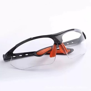 Lunettes de sécurité industrielles anti-rayures et anti-buée |   Lunettes de protection intégrales en polycarbonate transparent pour le travail - Product Image 5