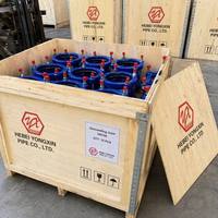 Raccord en fonte ductile, raccord rapide en PVC, joint de compensation flexible pour tuyaux
