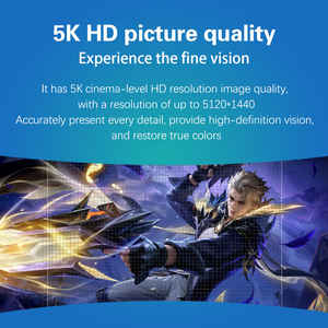 จอคอมพิวเตอร์โค้งไร้ขอบขนาด 49 นิ้ว ดีไซน์ใหม่ 144 Hz 1ms สำหรับพีซี 38 40 นิ้ว LED LCD 2k 4k 5k สำหรับเล่นเกม - Product Image 5
