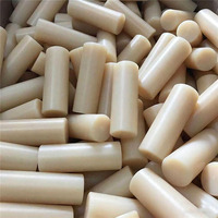 Barre ronde en nylon PA6 PA66, polyamide, diamètre 5-400 mm, résistante à l'usure, plastique technique sur mesure, prix usine