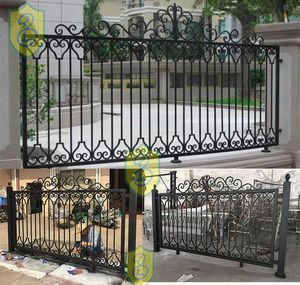 Painel de Cerca Decorativo em Ferro Fundido com Tratamento Térmico para Segurança - Product Image 5
