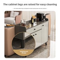 Meubles de rangement personnalisés en bois pour table, buffet de salle à manger, armoire latérale