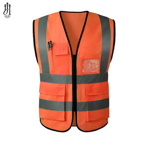 Veste de travail extérieure à haute visibilité avec logo personnalisé, taille S-5XL, bande réfléchissante, cyclisme, course à pied, gilet de sécurité réfléchissant HI VIS - Product Image 1