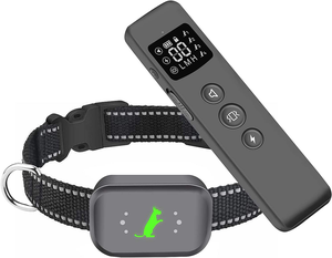 Collier de choc rechargeable Humane 2600FT pour chiens avec 3 modes de sécurité Collier électronique étanche IP67 pour toutes les tailles de chiens <span class=keywords><strong>Dog</strong></span> Trailer - Product Image 1