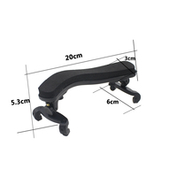 Vente en gros pas cher Toutes les tailles 4/4-3/4 Pieds pliables et réglables en hauteur Éponge Muet repose-épaule pour violon