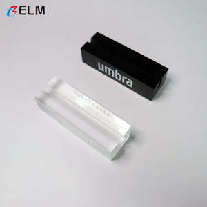 4 "hiện đại thân thiện với môi rõ ràng Acrylic dấu hiệu chủ đứng 3 mét khe cắm góc thiết kế mịn kết thúc cho đám cưới nơi Thẻ bảng - Product Image 5