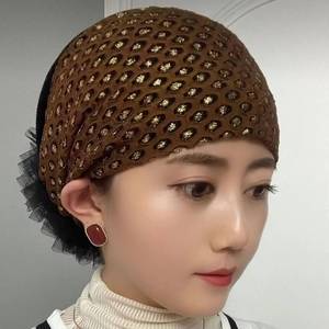 Gorro Interior Deportivo para Mujer, Amira, Color Sólido, Instantáneo, de Algodón, Pañuelo Musulmán, Gorro Étnico Marroquí - Product Image 1