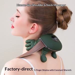 5-Finger Simulierter Menschlicher <span class=keywords><strong>Hand</strong></span>-Massagegerät für Nacken und Schultern mit Wärmefunktion und Zeitsteuerung für Ganzkörper-Entspannung - Product Image 3