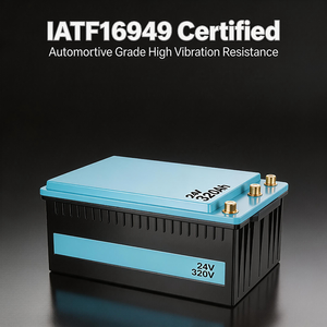 <b>24V</b> 200Ah Truck LiFePO4 Start-Stop <b>Battery</b>: IP67, Bluetooth, GPS, Heating, Emergency Start for Heavy Duty Trucks - Product Image 1