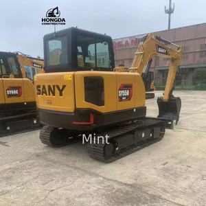 Mini excavatrice de haute qualité en Chine Excavatrice Sany sur chenilles d'occasion Sany 60c Sy55 à vendre Mini excavatrice 5 tonnes 6 tonnes Chine 60c - Product Image 5