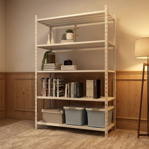 5 Tiers Garage Metal Racking Easy Assemble Warehouse <b>Shelves</b> Boltless Light Duty Shelving Kitchen Storage <b>Racks</b> Galvanized <b>Rack</b> - Product Image 6