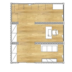 Case Prefabbricate all'Ingrosso, Kit Casa Prefabbricata, Casa Portatile all'Ingrosso, Docce, Impianto Elettrico, Piccola Casa Minuscola, <span class=keywords><strong>Immobili</strong></span> - Product Image 4