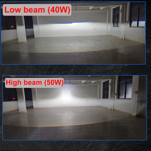 YHKOMS 100W alta potencia N9 Led faros lentes alta calidad 3,0 pulgadas <span class=keywords><strong>Bi</strong></span> Led proyector lente coche faro H4 accesorios de coche - Product Image 5