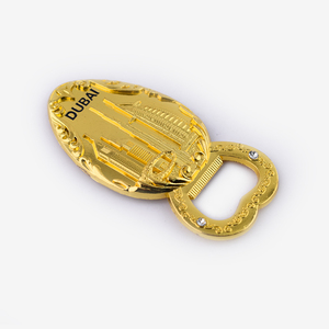 Refrigerador de Metal de tamaño mediano moderno, logotipo personalizable, recuerdo, electrodoméstico, regalos superiores, imán de nevera con forma de Omán Dubai - Product Image 1