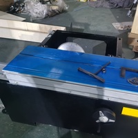 Machine à découper le bois, le contreplaqué et le mélaminé pour la menuiserie, scie à panneaux coulissante à 45 degrés, scie à table verticale
