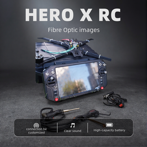 Sistema Completo de Comunicación por Fibra Óptica para Drones UAV con Estación Terrestre y Módulo Aéreo para Drones Industriales - Product Image 1
