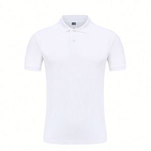 Design Wholesale 100% Cotton Men's for Polo T-Shirt Custom Logo Printing Promotional Jersey Shirt - Product Image 4