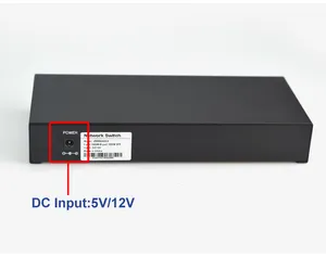 Toptan 8 10 port tam gigabit fiber anahtarı optik alıcı verici 2 RJ45 8 SFP 1000Mbps medya dönüştürücü
