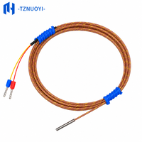 Sonde de température à thermocouple de type K, haute température 480°C, câble en fibre de verre, sonde industrielle à réponse rapide, OEM ODM IP65