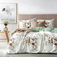 Parure de lit bohème à imprimé géométrique, housse de couette ethnique rayée, douce et résistante, pour toutes les saisons, textile de maison pour chambre à coucher