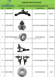 Piezas de automóvil duraderas 58101-2TA00 58101-() Pastilla de freno delantera para Hyundai - Product Image 5